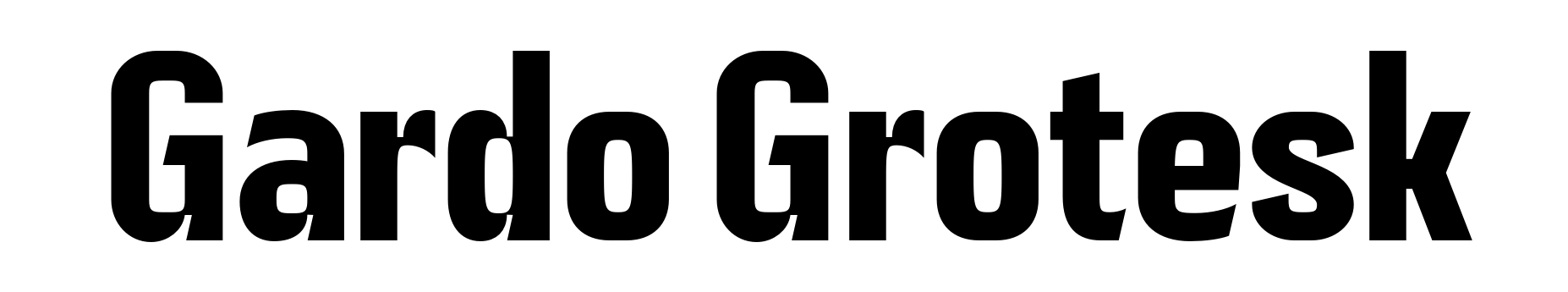 Gardo Grotesk